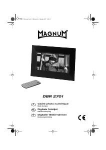 Bedienungsanleitung Magnum DBR 2701 Digitaler bilderrahmen