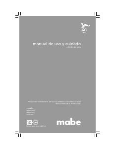 Manual de uso Mabe MA07630CI Cocina