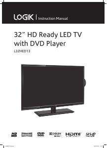 Handleiding Logik L32HED13 LED televisie