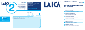Manual Laica LC108 Cântar de bucătărie
