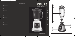 Manual Krups KB50 Perfect Mix 9000 Blender