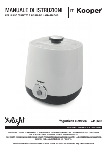 Handleiding Kooper 2415662 Yoghurtmaker