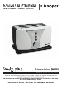 Manuale Kooper 2412019 Tostapane