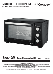 Handleiding Kooper 2420128 Oven