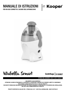 Bruksanvisning Kooper 2135957 Juicepress