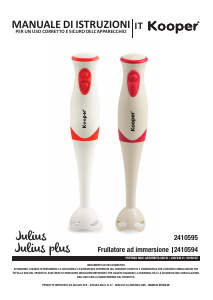 Manuale Kooper 2410594 Frullatore a mano