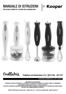Manuale Kooper 2411106 Frullatore a mano