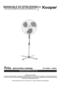 Manual Kooper 2408554 Fan