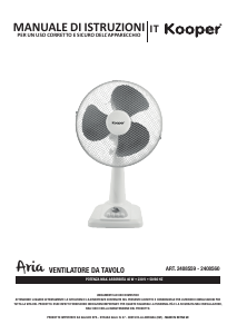 Manual Kooper 2408560 Fan