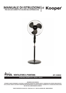 Manual Kooper 2408565 Fan
