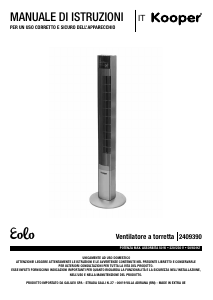 Manual Kooper 2409390 Fan