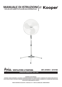 Manual Kooper 2414738 Fan