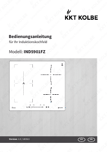 Bedienungsanleitung KKT Kolbe IND5901FZ Kochfeld