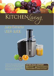 Bruksanvisning Kitchen Living HL-2098A Juicepress
