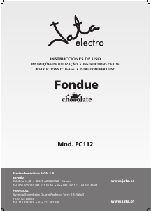 Manual Jata FC112 Fondue