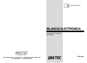 Manuale Imetec I6001 Bilancia da cucina