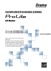 Handleiding iiyama ProLite E2482HSD LCD monitor