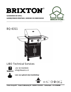 Mode d’emploi Brixton BQ-6311 Barbecue