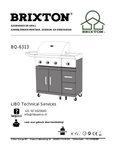 Mode d’emploi Brixton BQ-6313 Barbecue