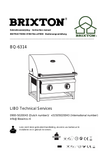 Mode d’emploi Brixton BQ-6314 Barbecue