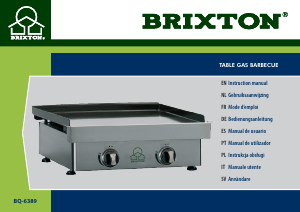 Manuale Brixton BQ-6389 Barbecue