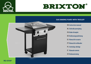Instrukcja Brixton BQ-6392F Grill