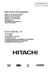 Mode d’emploi Hitachi 50HB5W62 Téléviseur LED