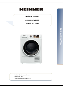 Manual Heinner HCD-80B Dryer