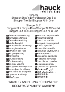 Manuale Hauck Shopper All in One Passeggino