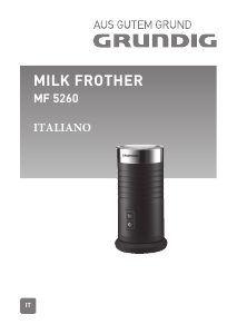 Manuale Grundig MF 5260 Montalatte