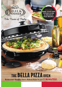Manual Giles & Posner Bella Pizza Maker