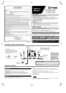 Bruksanvisning Funai F419TB TV