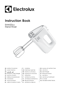 Посібник Electrolux EHM3300 Ручний міксер
