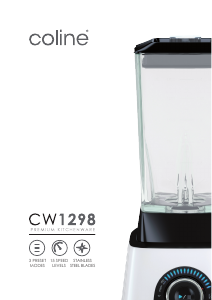 Manual Coline CW1298 Blender
