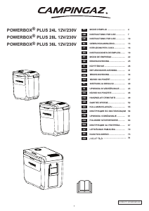 Priročnik Campingaz PowerBox Plus 24L 12V/230V Hladilna torba