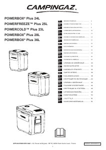 Priročnik Campingaz Powerbox Plus 36L Hladilna torba