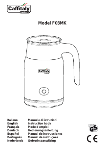 Bruksanvisning Caffitaly F03MK Mjölkskummare
