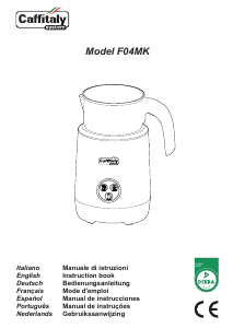 Bruksanvisning Caffitaly F04MK Mjölkskummare