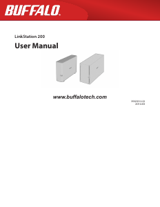 Bruksanvisning Buffalo LS210D LinkStation NAS