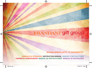 Manual Brandani 55533 Milk Frother