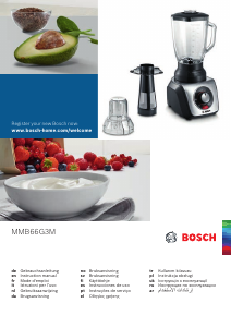 Kullanım kılavuzu Bosch MMB66G3M Blender