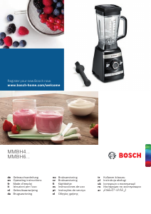 Посібник Bosch MMBH4P3W Блендер
