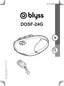 Instrukcja Blyss DOSF-24G Otwieracz drzwi garażowych