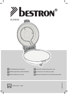 Bedienungsanleitung Bestron DLD9036 Pizzamaker