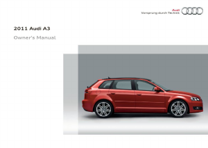 Bruksanvisning Audi A3 (2011)
