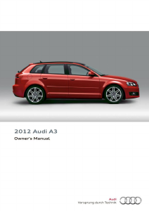 Handleiding Audi A3 (2012)