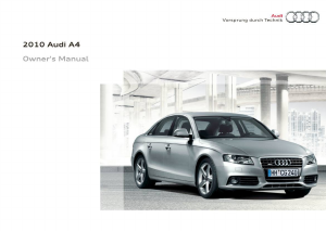 Bruksanvisning Audi A4 (2010)