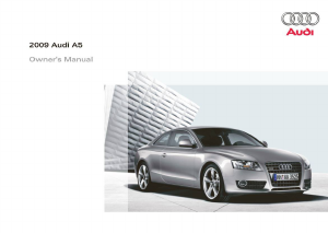 Bruksanvisning Audi A5 (2009)