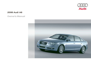 Bruksanvisning Audi A6 (2008)