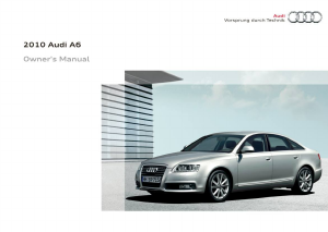 Bruksanvisning Audi A6 (2010)